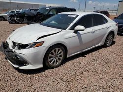 Toyota salvage cars for sale: 2020 Toyota Camry LE