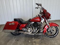 Salvage motorcycles for sale at Cahokia Heights, IL auction: 2012 Harley-Davidson Flhx Street Glide