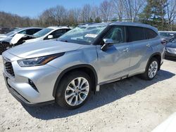 Salvage cars for sale at North Billerica, MA auction: 2021 Toyota Highlander Limited