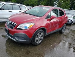 Salvage cars for sale from Copart Arlington, WA: 2014 Buick Encore