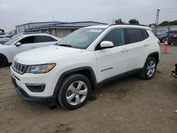 Salvage cars for sale at San Diego, CA auction: 2018 Jeep Compass Latitude
