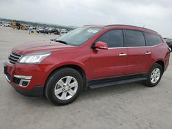 Salvage cars for sale at Grand Prairie, TX auction: 2014 Chevrolet Traverse LT