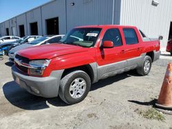 Salvage cars for sale from Copart Jacksonville, FL: 2002 Chevrolet Avalanche C1500