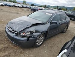 Salvage cars for sale at San Martin, CA auction: 2004 Honda Accord EX