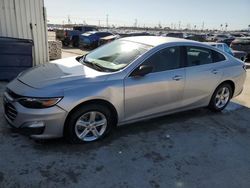 Salvage cars for sale at Sun Valley, CA auction: 2021 Chevrolet Malibu LS
