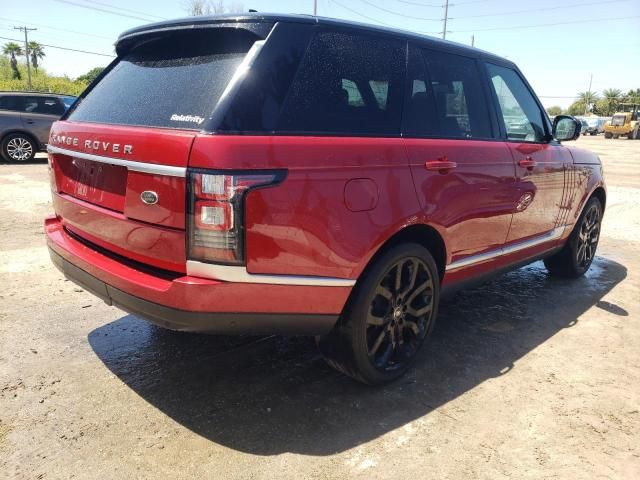 2015 Land Rover Range Rover Supercharged