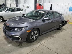 Salvage cars for sale from Copart Ham Lake, MN: 2021 Honda Civic LX