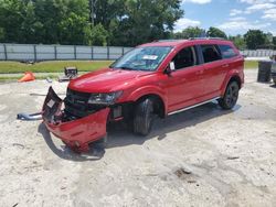 Salvage cars for sale at Ocala, FL auction: 2018 Dodge Journey Crossroad