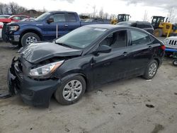 Salvage cars for sale at Duryea, PA auction: 2017 Hyundai Accent SE