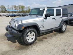 Salvage cars for sale at Spartanburg, SC auction: 2011 Jeep Wrangler Unlimited Sport