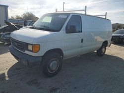 Salvage cars for sale from Copart Orlando, FL: 2006 Ford Econoline E250 Van