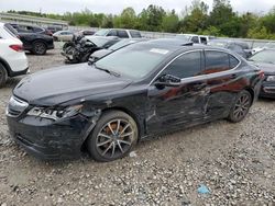 Salvage cars for sale at Memphis, TN auction: 2016 Acura TLX