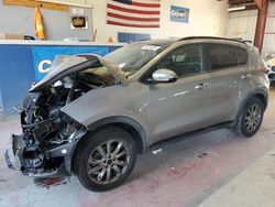 Salvage cars for sale at Angola, NY auction: 2022 KIA Sportage S
