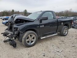 Salvage cars for sale from Copart Candia, NH: 2014 Dodge RAM 1500 ST