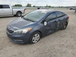 Salvage cars for sale from Copart Houston, TX: 2016 KIA Forte LX