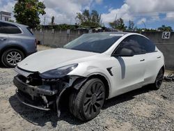 Salvage cars for sale at Opa Locka, FL auction: 2022 Tesla Model Y