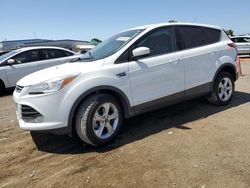 Salvage cars for sale at San Diego, CA auction: 2016 Ford Escape SE