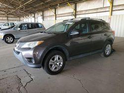 Toyota Rav4 LE Vehiculos salvage en venta: 2015 Toyota Rav4 LE