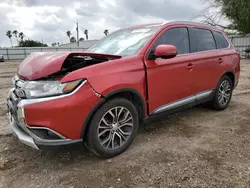 2017 Mitsubishi Outlander SE en venta en Mercedes, TX