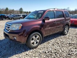 Salvage cars for sale from Copart Candia, NH: 2011 Honda Pilot EXL