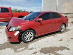 Salvage cars for sale from Copart Lawrenceburg, KY: 2009 Toyota Corolla Base