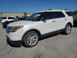Salvage cars for sale from Copart Wilmer, TX: 2014 Ford Explorer XLT