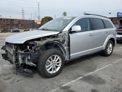 Salvage cars for sale from Copart Wilmington, CA: 2014 Dodge Journey SXT