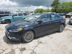 Salvage cars for sale at Lexington, KY auction: 2017 Ford Fusion SE