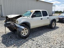 Salvage cars for sale at Tifton, GA auction: 2004 Toyota Tacoma Double Cab