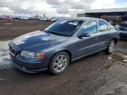 Volvo S60 2.5T salvage cars for sale: 2007 Volvo S60 2.5T