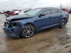 Salvage cars for sale from Copart Davison, MI: 2017 Ford Taurus SHO