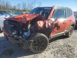 Salvage cars for sale at Leroy, NY auction: 2018 Jeep Renegade Trailhawk