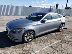 Salvage cars for sale at Van Nuys, CA auction: 2017 Genesis G80 Base