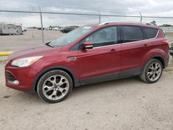 Salvage cars for sale at Houston, TX auction: 2014 Ford Escape Titanium