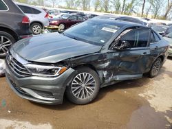 Salvage cars for sale at Bridgeton, MO auction: 2019 Volkswagen Jetta SEL