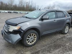 Salvage cars for sale at Leroy, NY auction: 2010 Ford Edge SEL