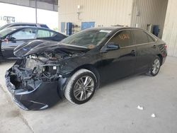 Salvage cars for sale at Homestead, FL auction: 2015 Toyota Camry LE