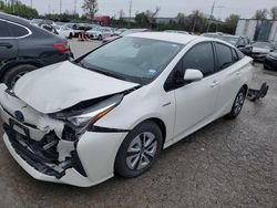 Toyota salvage cars for sale: 2018 Toyota Prius