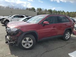 Salvage cars for sale from Copart Exeter, RI: 2020 Toyota Rav4 XLE