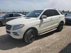 Salvage cars for sale from Copart Houston, TX: 2013 Mercedes-Benz ML 350 Bluetec