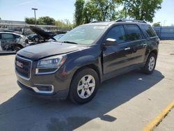 Salvage cars for sale at Sacramento, CA auction: 2016 GMC Acadia SLE