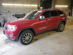 Vehiculos salvage en venta de Copart Angola, NY: 2014 Jeep Grand Cherokee Limited