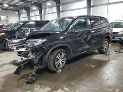 Salvage cars for sale at Ham Lake, MN auction: 2018 Honda Pilot EXL