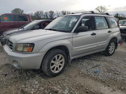 Salvage cars for sale at Des Moines, IA auction: 2005 Subaru Forester 2.5XS