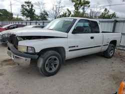 Salvage trucks for sale at Riverview, FL auction: 1998 Dodge RAM 1500