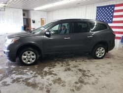 Salvage cars for sale at Cicero, IN auction: 2015 Chevrolet Traverse LS