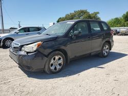 Salvage cars for sale at Oklahoma City, OK auction: 2014 Subaru Forester 2.5I