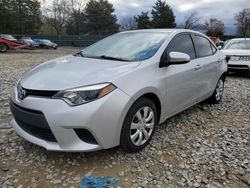 Salvage cars for sale from Copart Madisonville, TN: 2014 Toyota Corolla L