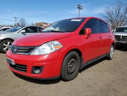 Salvage cars for sale at New Britain, CT auction: 2011 Nissan Versa S