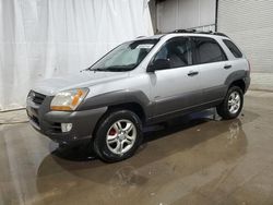 Salvage cars for sale at Central Square, NY auction: 2007 KIA Sportage EX